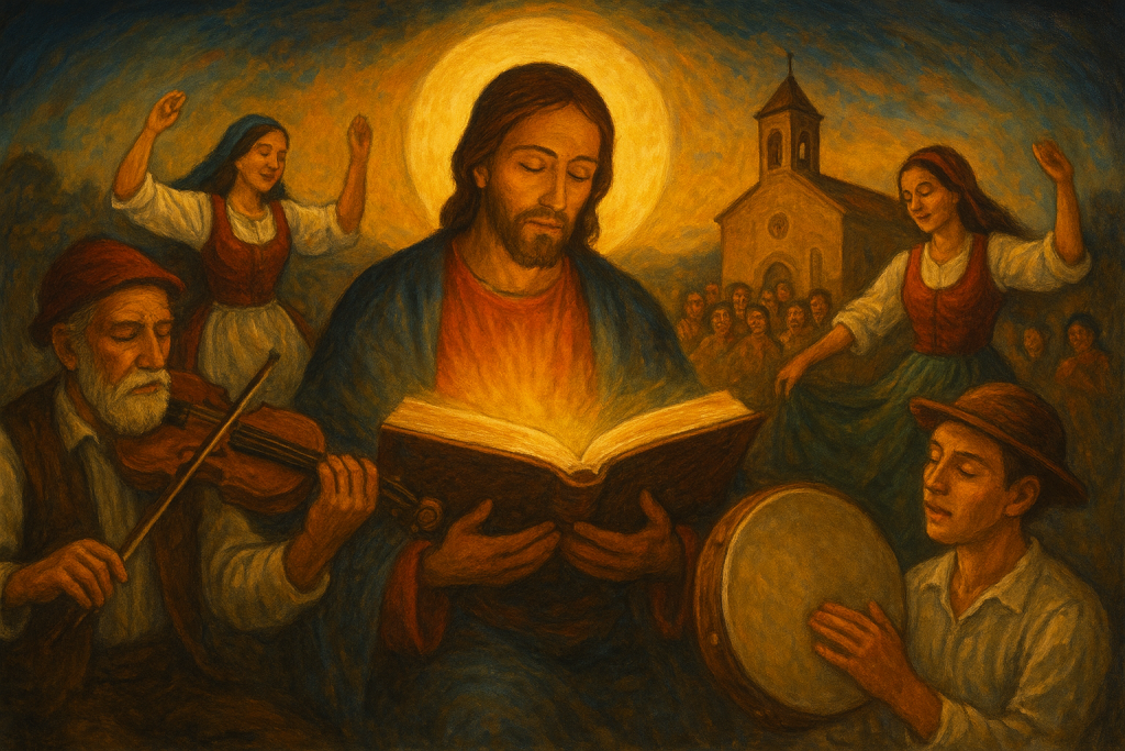 Il Vangelo come luce che anima le arti popolari