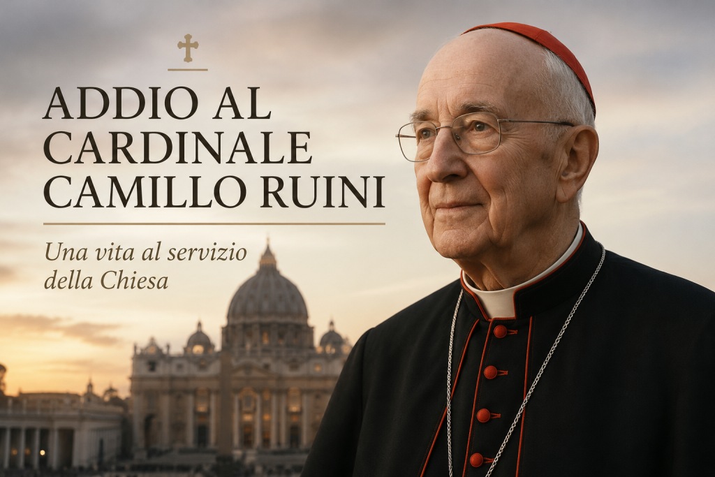 Addio al Cardinale Camillo Ruini: una vita al servizio della Chiesa